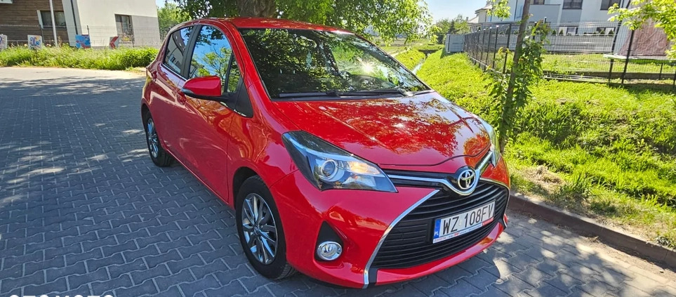 Toyota Yaris cena 41200 przebieg: 59300, rok produkcji 2016 z Sułkowice małe 172